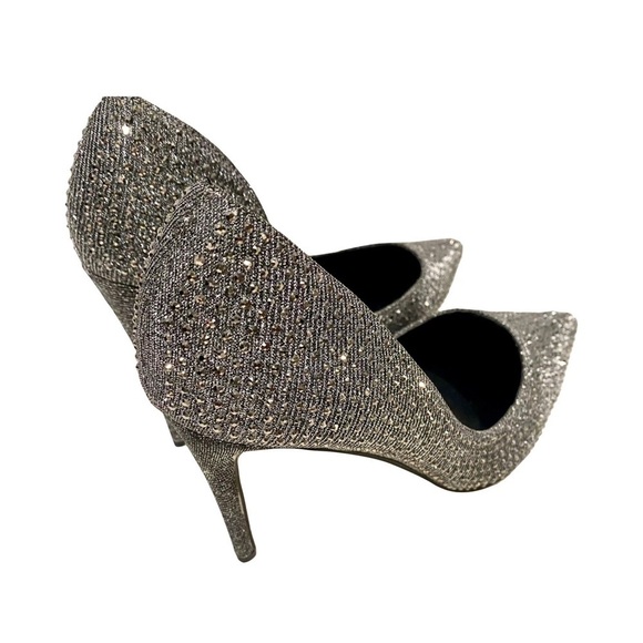 Steve Madden Beautiful Bling Stiletto heels Size 11 - Picture 3 of 14